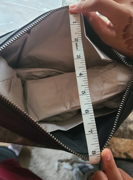 COACH | EDGE MESSENGER W/ VARSITY STRIPE AND PATCH - Picture 6 of 6